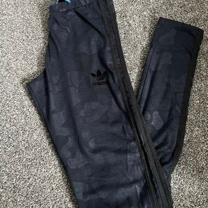 Adidas Navy Blue Camo Leggings